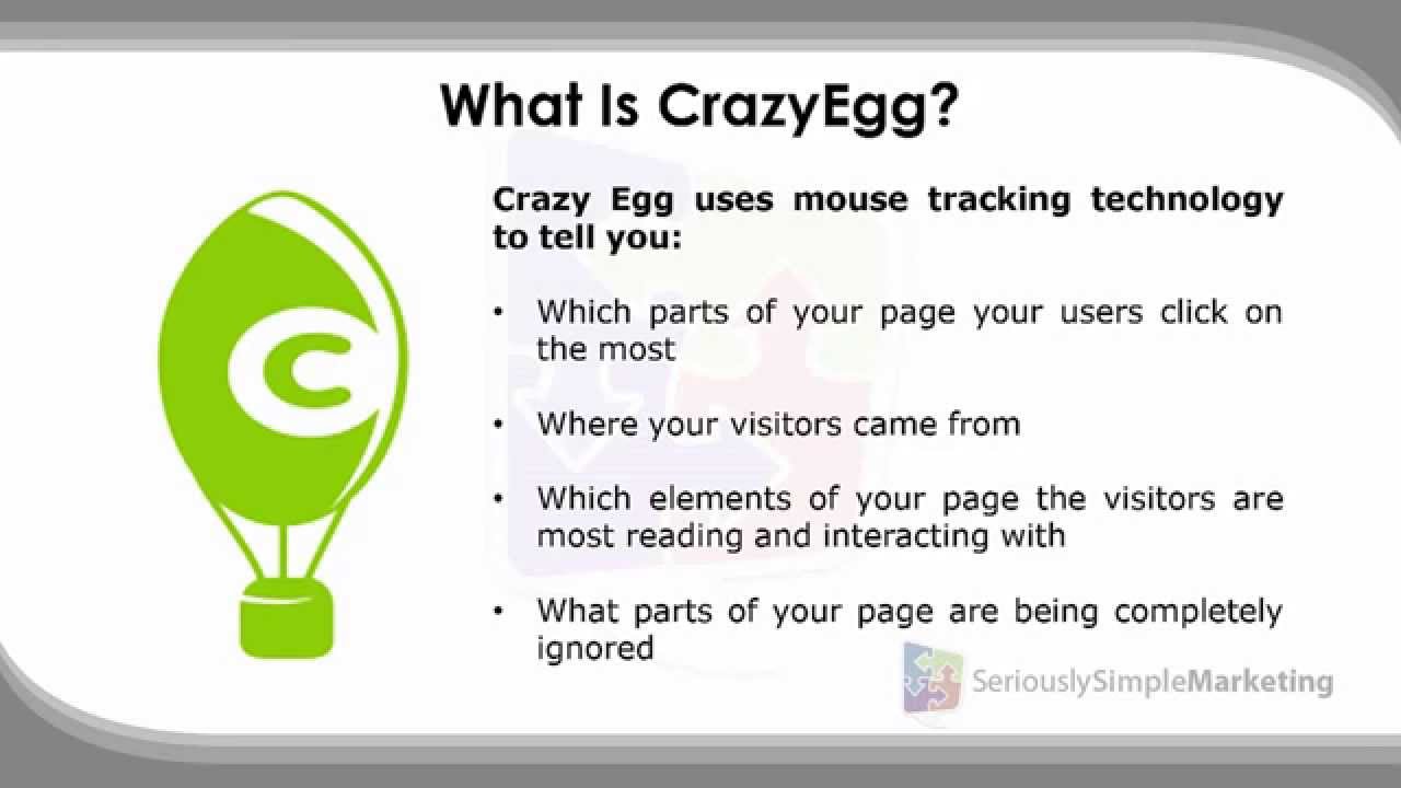 Mua chung Crazy Egg là một ứng dụng trực tuyến